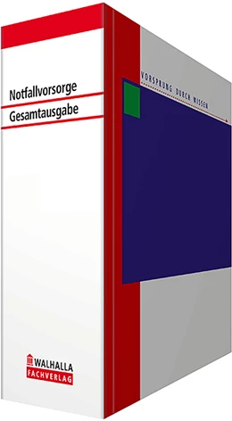 Abbildung von Walhalla Fachredaktion | Notfallvorsorge - mit Aktualisierungsservice | 1. Auflage | 2024 | beck-shop.de