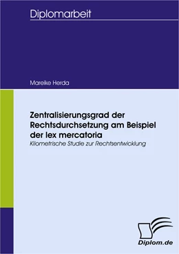Abbildung von Herda | Zentralisierungsgrad der Rechtsdurchsetzung am Beispiel der lex mercatoria | 1. Auflage | 2008 | beck-shop.de