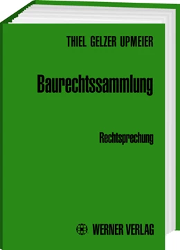 Abbildung von Thiel / Gelzer | Baurechtssammlung | 1. Auflage | 2002 | 63 | beck-shop.de