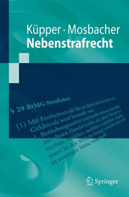 Abbildung von Küpper / Mosbacher | Nebenstrafrecht | 1. Auflage | 2025 | beck-shop.de