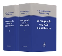 Abbildung von v. Westphalen / Thüsing | Vertragsrecht und AGB-Klauselwerke | 50. Auflage | 2024 | beck-shop.de