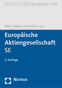 Abbildung von Manz / Mayer | Europäische Aktiengesellschaft SE | 2. Auflage | 2010 | beck-shop.de