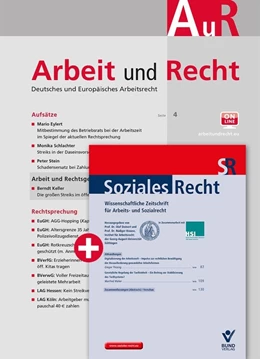 Abbildung von AuR • Arbeit und Recht | 66. Auflage | 2024 | beck-shop.de