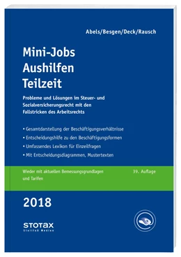 Abbildung von Mini-Jobs, Aushilfen, Teilzeit • Online | 1. Auflage | | beck-shop.de