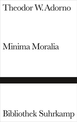 Abbildung von Adorno | Minima Moralia | 32. Auflage | 1969 | beck-shop.de