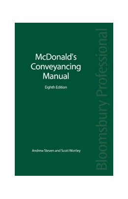 Abbildung von Steven / Wortley | McDonald's Conveyancing Manual | 8. Auflage | 2017 | beck-shop.de