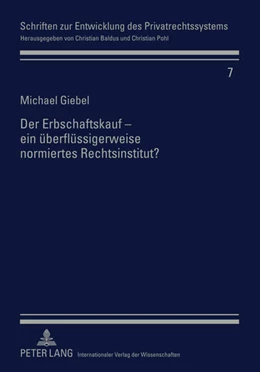 Abbildung von Giebel | Der Erbschaftskauf – ein überflüssigerweise normiertes Rechtsinstitut? | 1. Auflage | 2010 | 7 | beck-shop.de