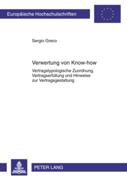 Abbildung von Greco | Verwertung von Know-how | 1. Auflage | 2010 | 5056 | beck-shop.de