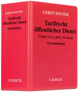 Abbildung von Cerff / Winter | Tarifrecht öffentlicher Dienst | 86. Auflage | 2024 | beck-shop.de