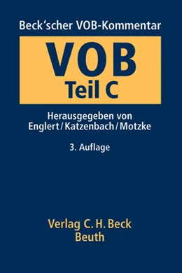 Abbildung von Englert / Katzenbach | Beck'scher VOB- und Vergaberechtskommentar, VOB Teil C: Allgemeine Technische Vertragsbedingungen für Bauleistungen (ATV) | 3. Auflage | 2014 | beck-shop.de