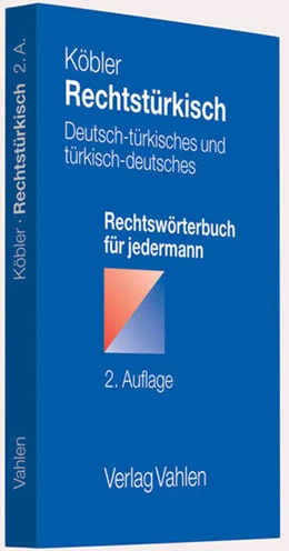 Abbildung von Köbler | Rechtstürkisch | 2. Auflage | 2011 | beck-shop.de