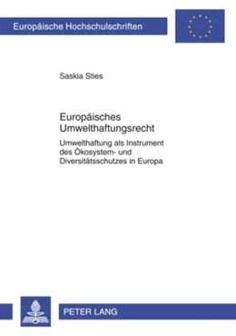 Abbildung von Sties | Europäisches Umwelthaftungsrecht | 1. Auflage | 2009 | 4946 | beck-shop.de