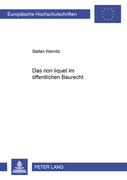 Abbildung von Wernitz | Das «non liquet» im öffentlichen Baurecht | 1. Auflage | 2008 | beck-shop.de