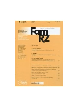 Abbildung von FamRZ - Zeitschrift für das gesamte Familienrecht | 65. Auflage | 2024 | beck-shop.de