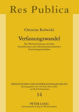Abbildung von Kulwicki | Verfassungswandel | 1. Auflage | 2011 | 14 | beck-shop.de