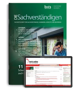 Abbildung von Die Sachverständigen | 45. Auflage | 2024 | beck-shop.de