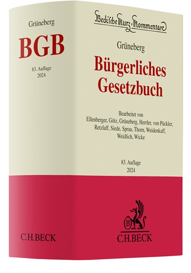 Bürgerliches Gesetzbuch: BGB