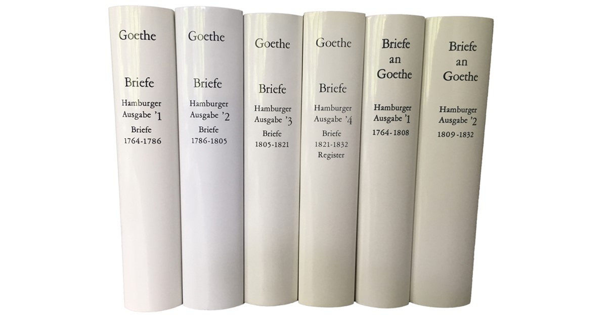 Goethes Briefe Und Briefe An Goethe Goethe Johann Wolfgang Von 3017
