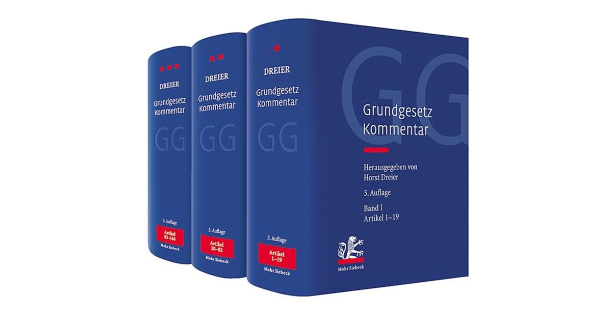 Grundgesetz Kommentar: GG | Dreier | 3. Auflage | Buch | beck-shop.de