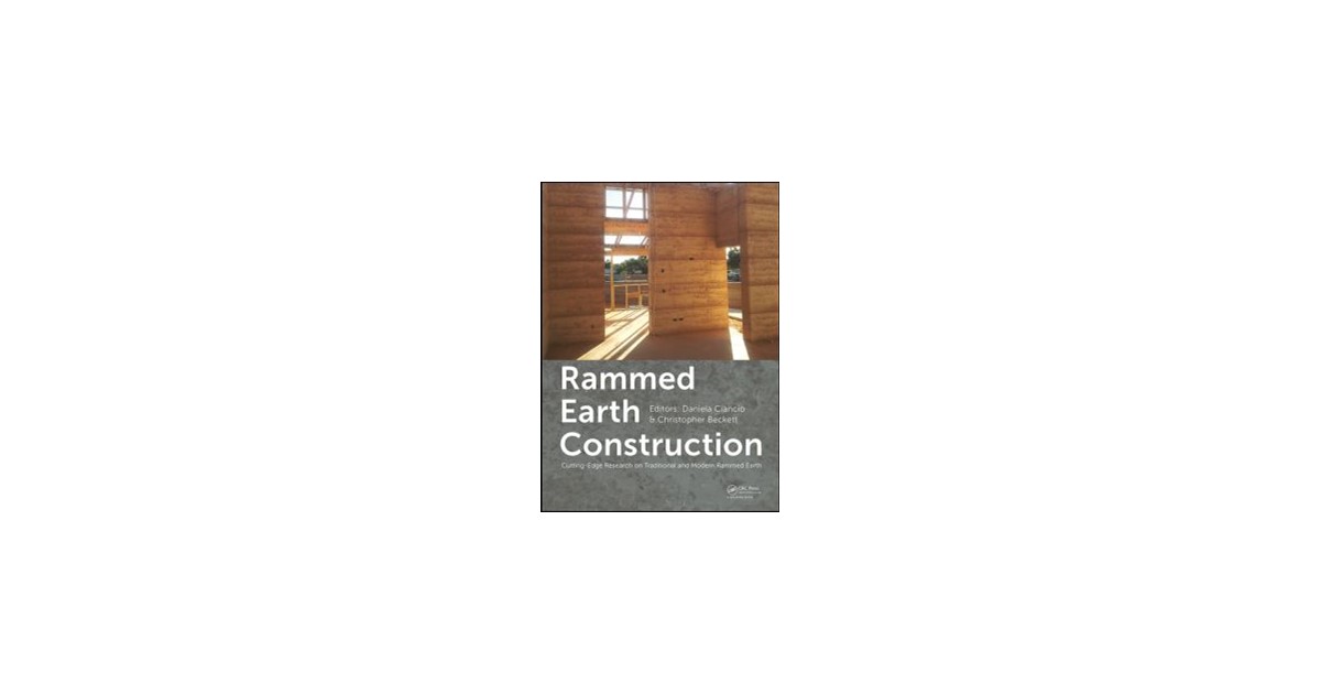 Ciancio Beckett Rammed Earth Construction 2015 Cutting