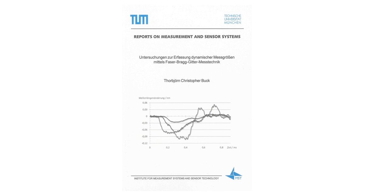 Buck Untersuchungen Zur Erfassung Dynamischer Messgrossen Mittels