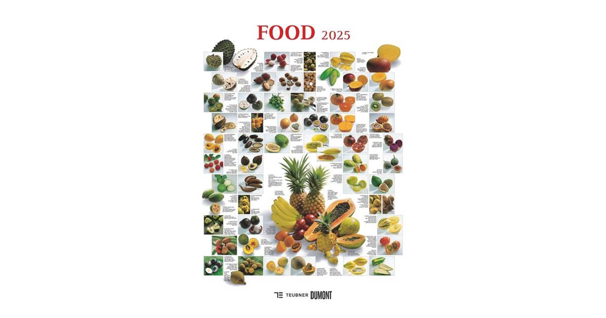 Dumont Kalender Food 2025 