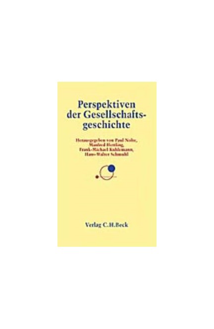Cover: , Perspektiven der Gesellschaftsgeschichte