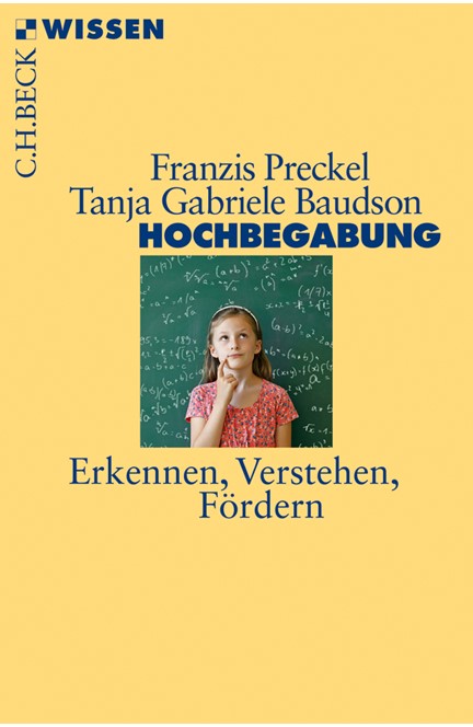 Cover: Franzis Preckel|Tanja Gabriele Baudson, Hochbegabung