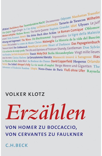Cover: Volker Klotz, Erzählen