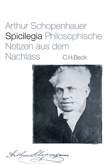 Cover: Arthur Schopenhauer, Spicilegia