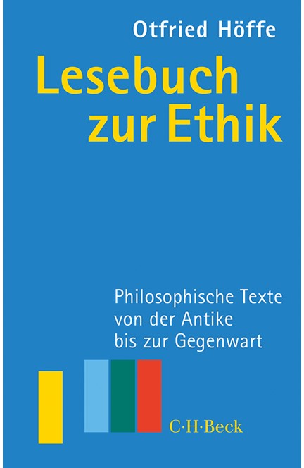 Cover: , Lesebuch zur Ethik
