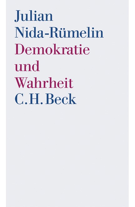 Cover: Julian Nida-Rümelin, Demokratie und Wahrheit