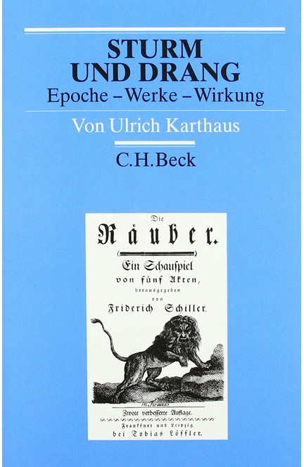 Cover: Ulrich Karthaus, Sturm und Drang