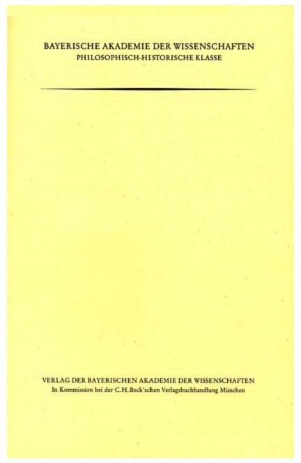 Cover: Erich Lamberz, Die Bischofslisten des VII. Ökumenischen Konzils (Nicaenum II)