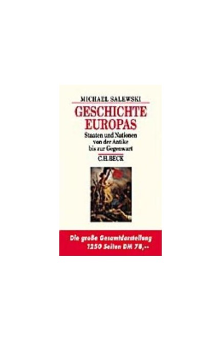 Cover: Michael Salewski, Geschichte Europas