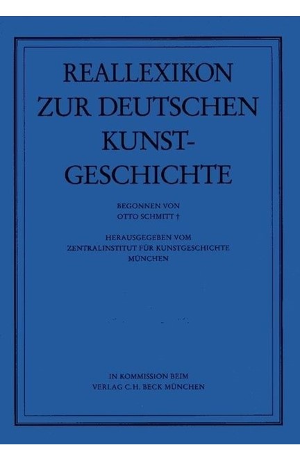 Cover: Otto Schmitt, Reallexikon Dt. Kunstgeschichte  119. Lieferung: Fussboden - Futurismus