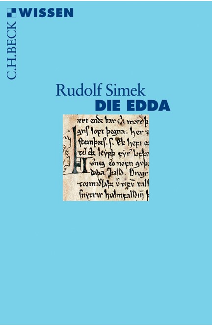 Cover: Rudolf Simek, Die Edda