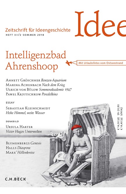 Cover: , Zeitschrift für Ideengeschichte Heft XII/2 Sommer 2018