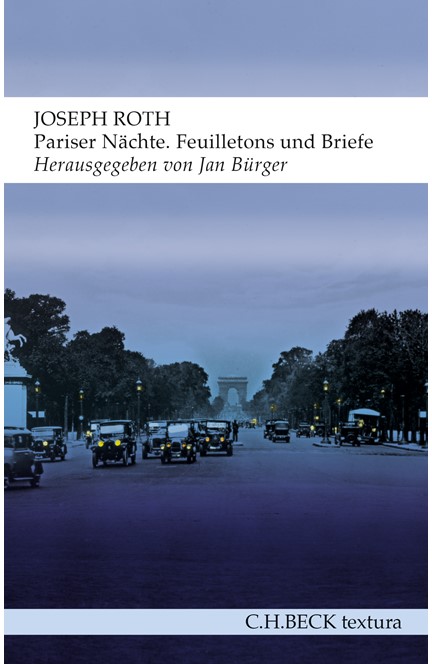 Cover: Joseph Roth, Pariser Nächte