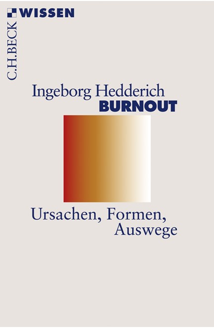 Cover: Ingeborg Hedderich, Burnout