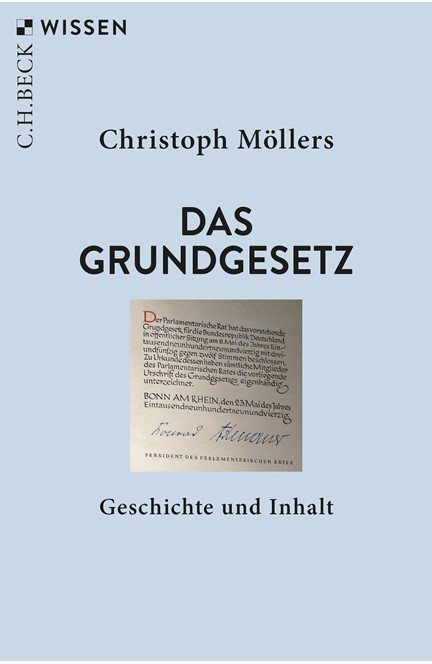 Cover: Christoph Möllers, Das Grundgesetz