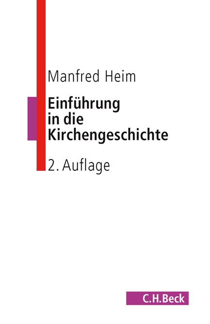 Cover: Manfred Heim, Einführung in die Kirchengeschichte