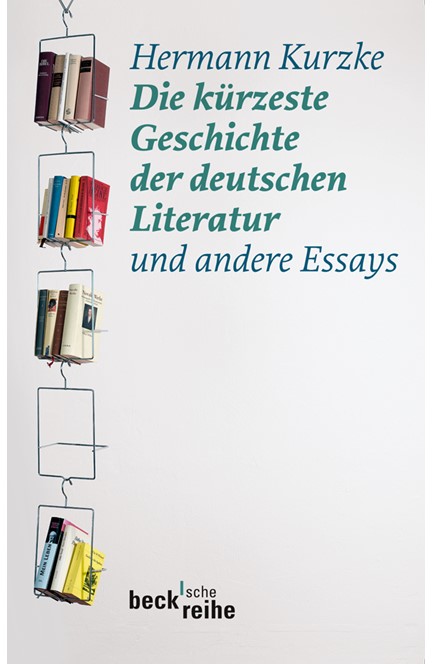 Cover: Hermann Kurzke, Die kürzeste Geschichte der deutschen Literatur