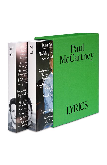Cover: Paul McCartney, Lyrics Deutsche Ausgabe