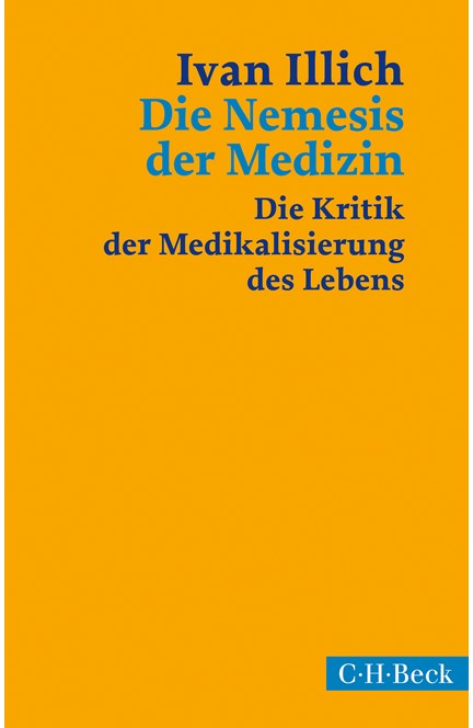 Cover: Ivan Illich, Die Nemesis der Medizin