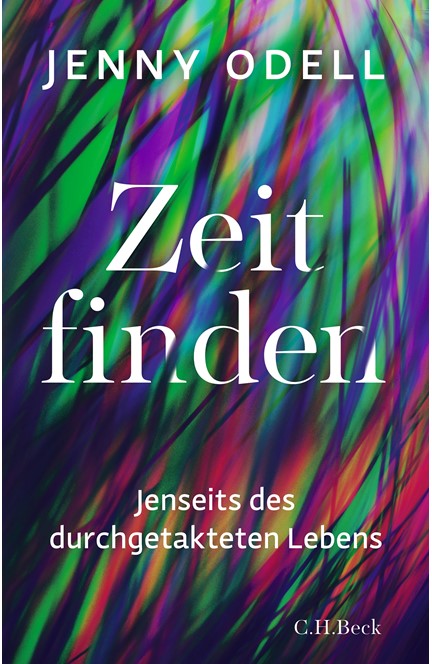 Cover: Jenny Odell, Zeit finden