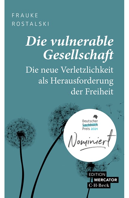 Cover: Frauke Rostalski, Die vulnerable Gesellschaft
