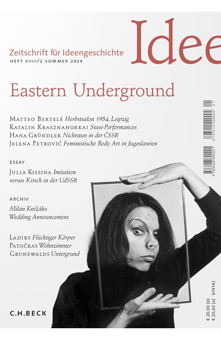 Cover: , Zeitschrift für Ideengeschichte Heft XVIII/2 Sommer 2024