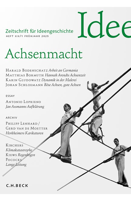 Cover: , Zeitschrift für Ideengeschichte Heft XIX/1 Frühjahr 2025