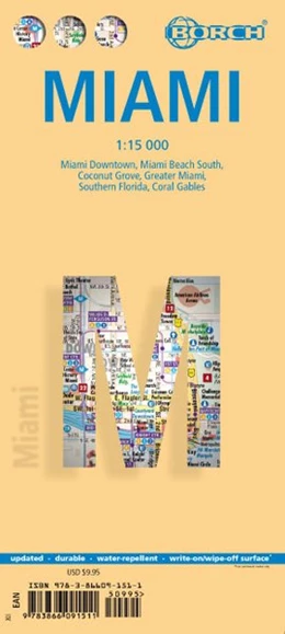 Abbildung von Miami 1 : 15 000. City Center Map | 11. Auflage | 2015 | beck-shop.de